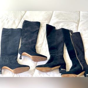 Sam Edelman and Michael Kors tall boots
